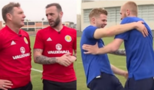 Selección de Escocia se prepara para enfrentar a la 'Blanquirroja'