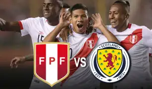 Perú vs. Escocia: conozca la alineación que presentará la Blanquirroja