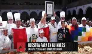 Papa peruana en el Guinness: mira cómo batió récord en la ciudad del Cusco