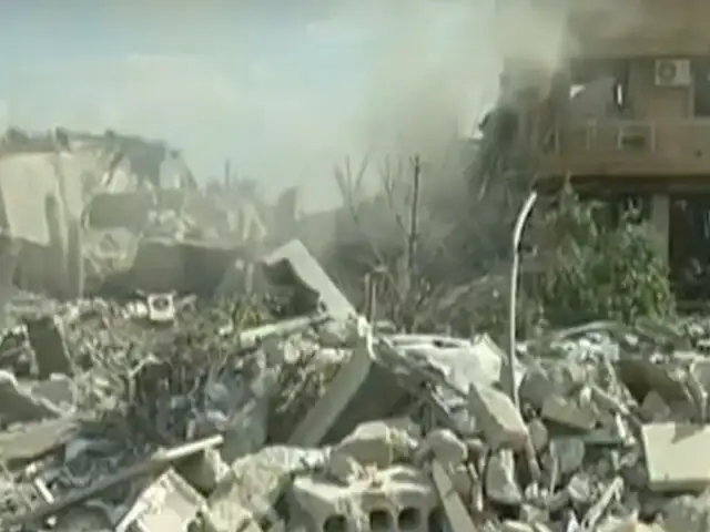 Siria: destruyen posiciones militares de Bashar Al-Assad
