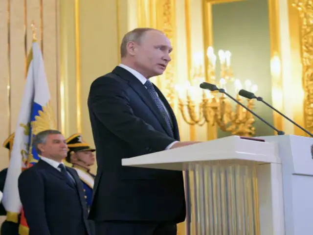 Vladimir Putin asume su cuarto mandato en Rusia