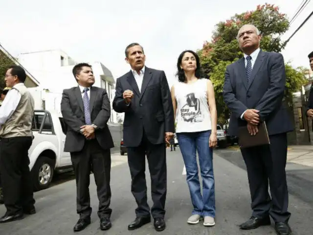 Abogados de Humala y Heredia presentan queja contra juez Concepción en la OCMA