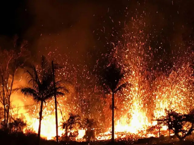 Hawai: la expulsión de lava del volcán Kilauea podría durar meses