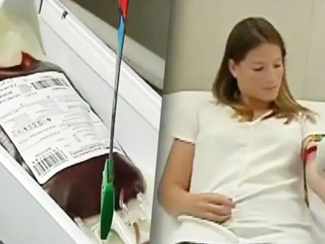 Existe una grave escasez de donantes de sangre en nuestro país