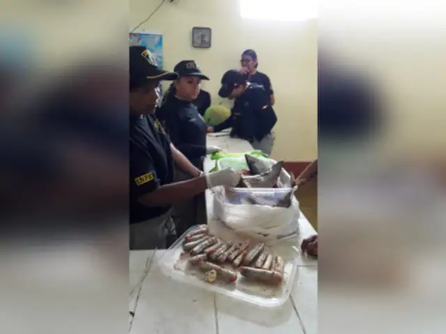 Chiclayo: intentan ingresar droga a penal dentro de pescados