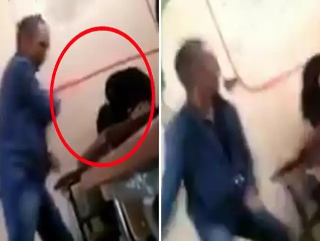 VIDEO: detienen a profesor por golpear brutalmente a su alumna