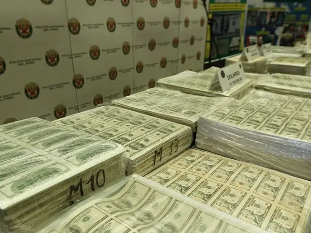 Incautan más de 8 millones de dólares falsos en tres distritos de Lima