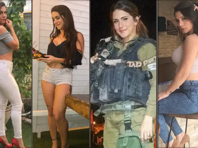 Israel: soldado es la sensación en las redes sociales con sus sensuales fotos