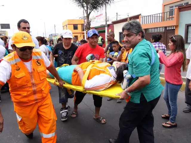 Simulacro de sismo: Indeci reportó 50 mil fallecidos durante “terremoto” de 8,5