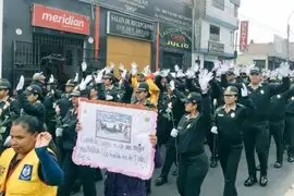 SJL: unas 3,000 personas marcharon contra la violencia hacia la mujer