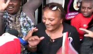 Madres de seleccionados celebraron triunfo de Perú en casa de Doña Peta