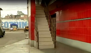 El Agustino: “vecinos sin límites” instalan escaleras y cocheras sobre veredas
