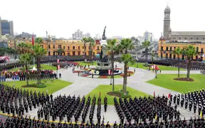 Cerrarán calles aledañas a la Plaza Bolognesi por ceremonia del Día de la Bandera