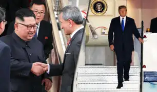 Donald Trump y Kim Jong-un ya están en Singapur para encuentro histórico