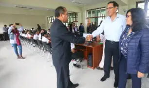 Presidente Vizcarra supervisa reinicio de servicio educativo en Chiclayo