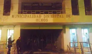 Lambayeque: municipio de Olmos fue incendiado durante protestas