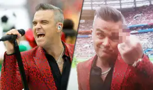 Robbie Williams y su "gesto" para inaugurar el Mundial de Rusia