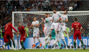 España vs Portugal: Cristiano Ronaldo logró espectacular  'hat-trick'
