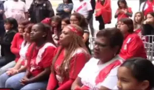 Madres de mundialistas se reunieron para ver el debut de Perú en el Mundial
