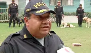 Brigada canina de la policía hace convocatoria para reclutar nuevos canes