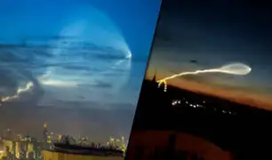 Insólito fenómeno en el cielo es registrado en Rusia