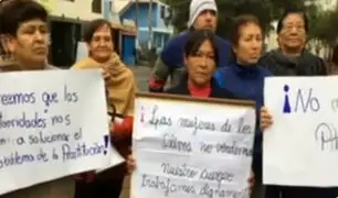 Los Olivos : vecinos exigen mayor presencial policial frente a prostitución en la zona