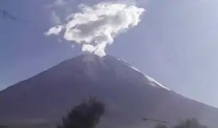 Arequipa: volcán Misti origina cerca de 15 temblores al día