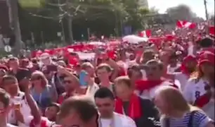 Mundial Rusia 2018: hinchas peruanos toman calles de Ekaterimburgo