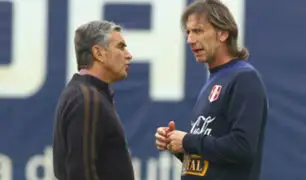 Juan Carlos Oblitas espera que Ricardo Gareca siga al mando de la selección peruana