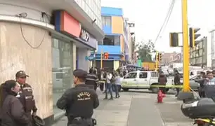 Breña: Policía frustra asalto a banco y captura delincuentes