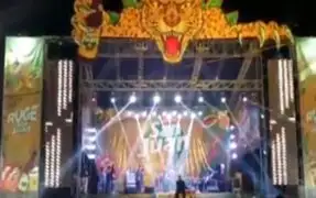 Pucallpa:  Cachuca fue pifiado durante concierto por Fiesta de San Juan