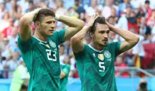 Alemania queda eliminada de la Copa del Mundo en fase de grupos