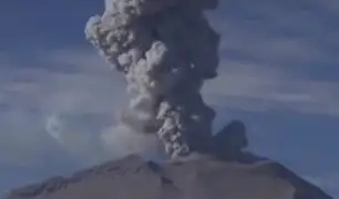 Arequipa: volcán Sabancaya registra más de 40 explosiones al día