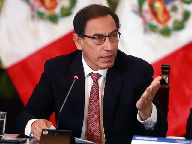 Presidente Vizcarra llamó a referéndum para el próximo 9 de diciembre
