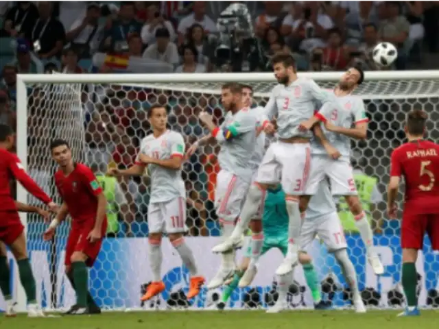 España vs Portugal: Cristiano Ronaldo logró espectacular  'hat-trick'