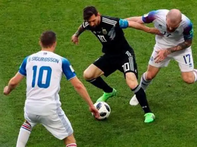 Mundial Rusia 2018: Argentina e Islandia empataron 1-1 por el Grupo D