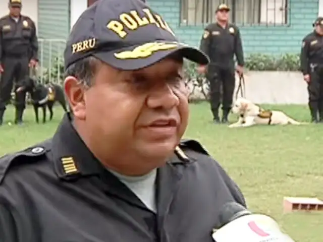 Brigada canina de la policía hace convocatoria para reclutar nuevos canes
