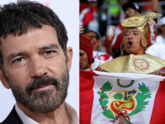 Antonio Banderas envía emotivo mensaje a la Selección Peruana tras partido ante Francia