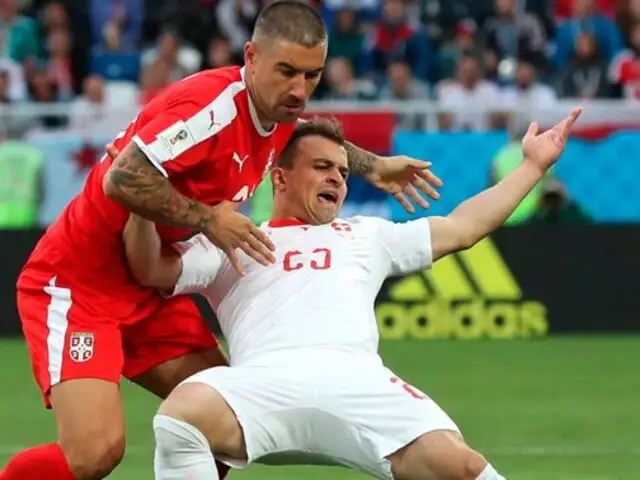 Mundial Rusia 2018: Suiza derrotó 2-1 a Serbia y alcanzó la punta del Grupo E