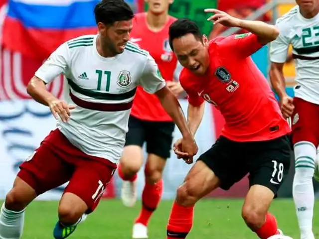 México vence  2-1 a Corea del Sur y avanzó a octavos de final