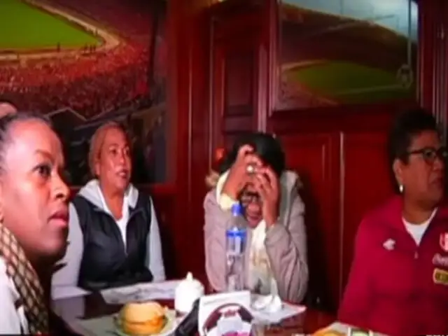 Madres del Mundial lloran la eliminación de la Selección Peruana