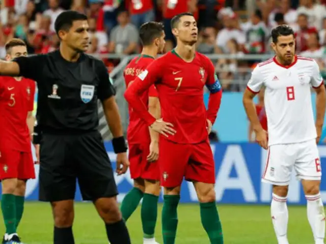 Irán vs Portugal: Persas empataron 1-1 sobre el final y asustaron a CR7