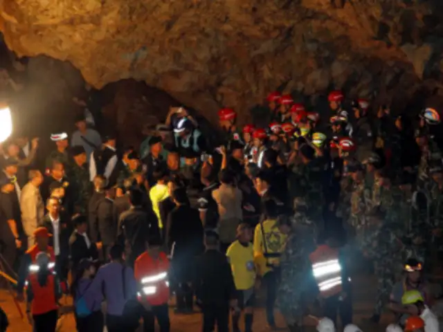 Tailandia: continúa búsqueda de equipo de fútbol atrapado en cueva