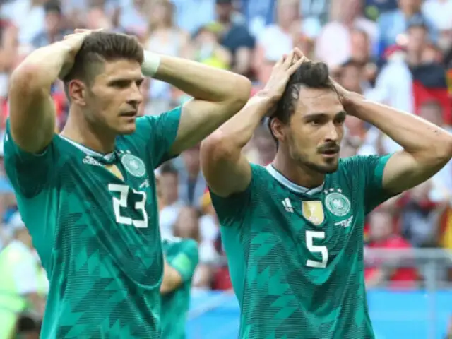 Alemania queda eliminada de la Copa del Mundo en fase de grupos