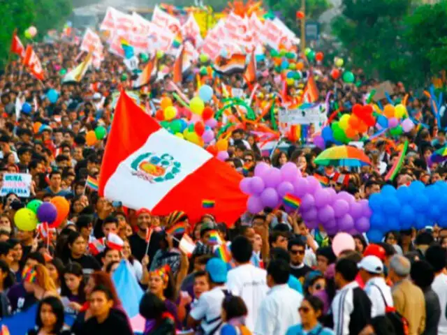 Así se vivió la Marcha por el Orgullo Gay en Lima