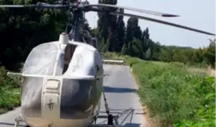 Francia: buscán a ladrón que escapó de una cárcel en helicóptero