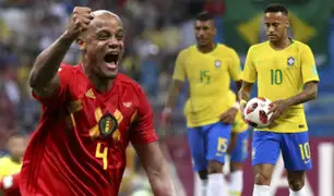 Bélgica vence 2-1 a Brasil y lo saca del Mundial Rusia 2018
