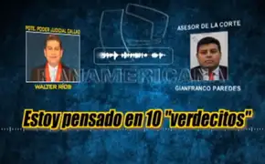 EXCLUSIVO: Panorama revela nuevos audios de magistrados César Hinostroza y Walter Ríos