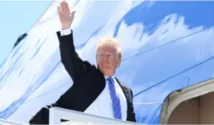 EEUU: Trump llegó a Bruselas para Cumbre de la OTAN