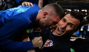 Estas son las imágenes que captó el fotógrafo aplastado por jugadores de Croacia